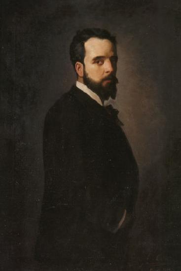 Antonio Cortina Farinos Retrato del mesico Penella oil painting image
